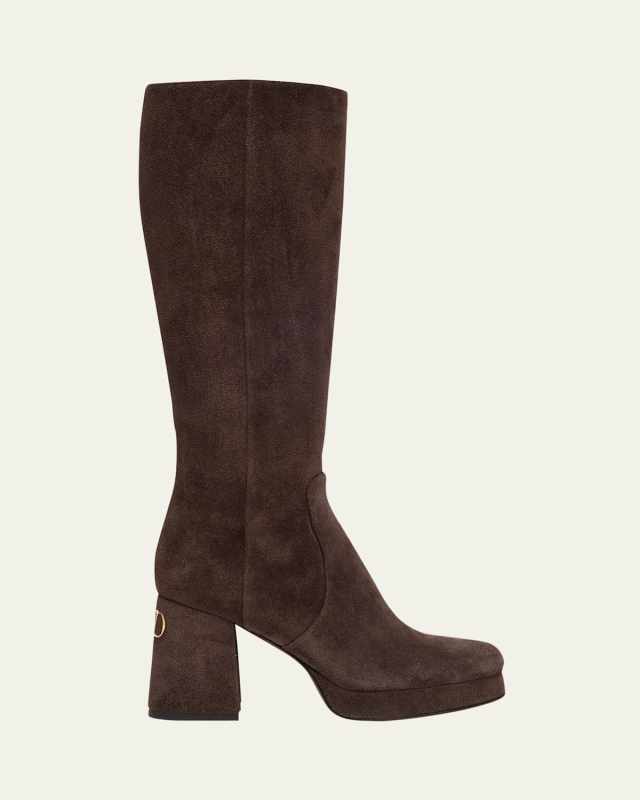 Fawcette Suede Knee Boots
